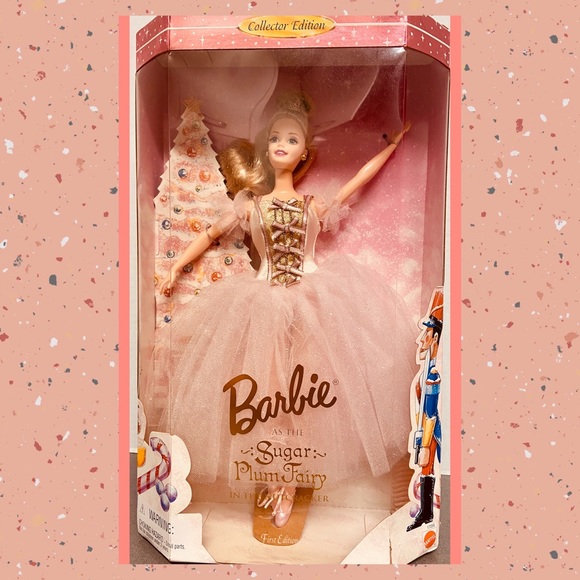 VINTAGE SUGAR PLUM FAIRY BARBIE 1996 COLLECTORS EDITION - Picture 2 of 5